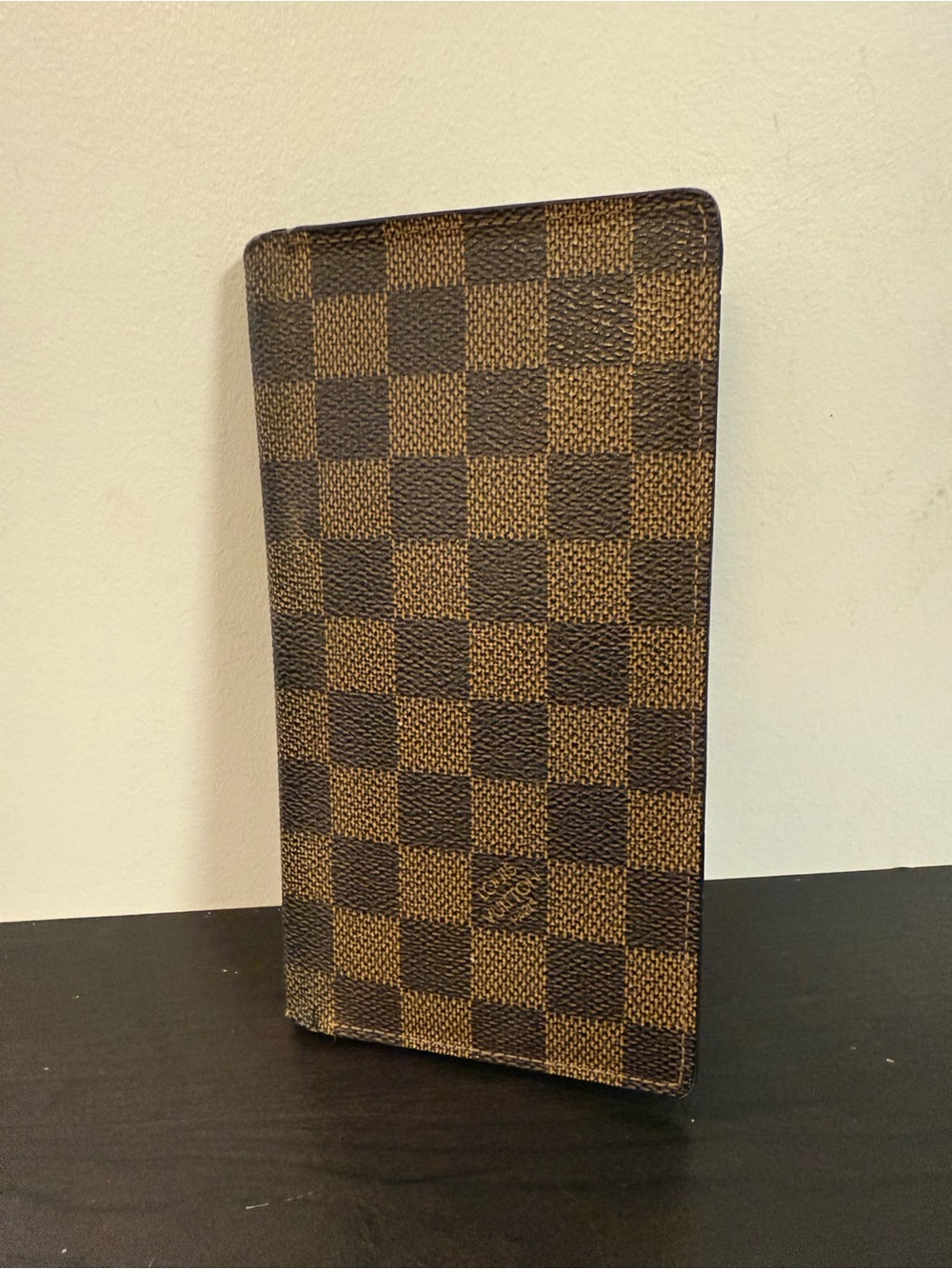 Louis Vuitton Brown Damier Ebene Long Wallet
